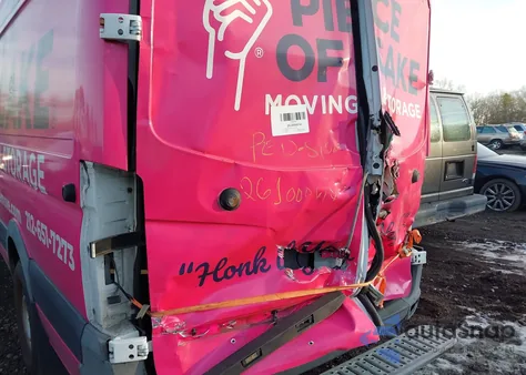 2012 Mercedes-Benz Sprinter 2500 High Roof from USA, damaged, VIN WD3PE8CB9C5613215